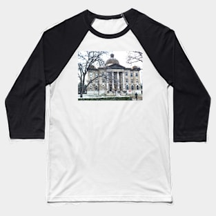 San Marcos Courthouse in the Snow Baseball T-Shirt